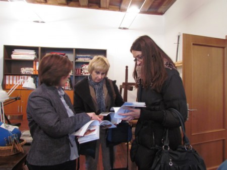 Visiting handmade workshop